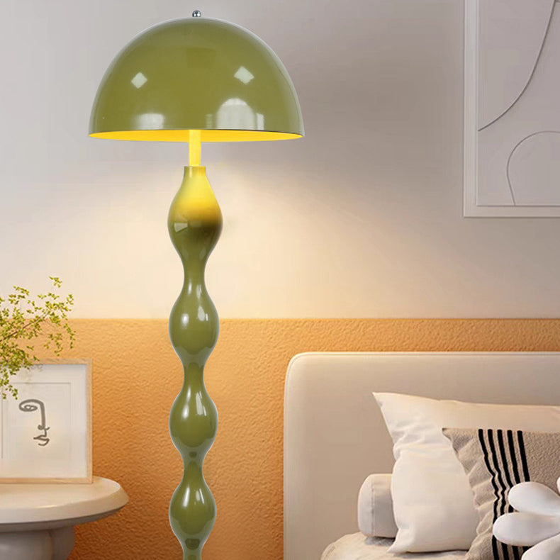 Modern Cream LED Floor Lamp - Adjustable Height Dimmable Standing Lamp for Living Room and Bedroom-4
