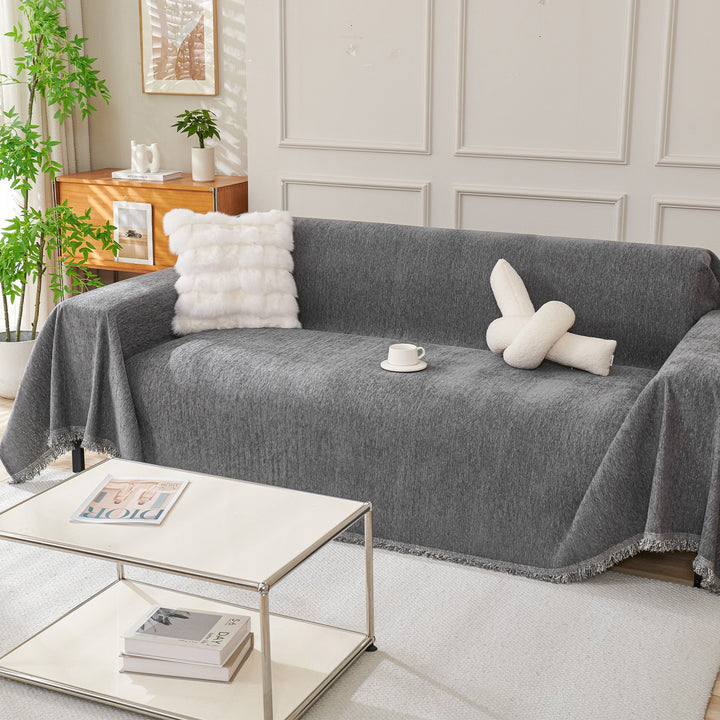 Variant image for Geometric Boho Sofa Cover - Universal Fit, Easy to Clean, Machine Washable Slipcover for All Sofa Sizes-25