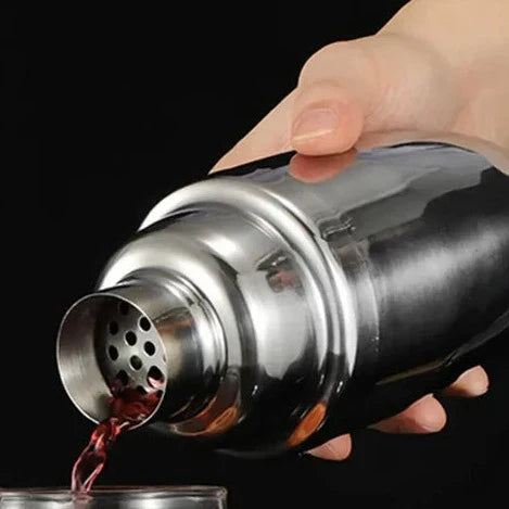 Luxury Metallic Cocktail Set - 10-Piece Cocktail Making Kit with Shaker and Essential Bar Tools-5