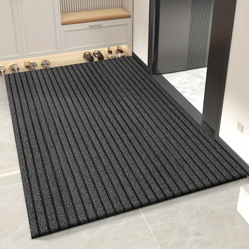 Weatherproof Entrance Mat - Durable and Stylish Floor Mat for All Seasons, Traps Dirt and Moisture, Outdoor Use-1