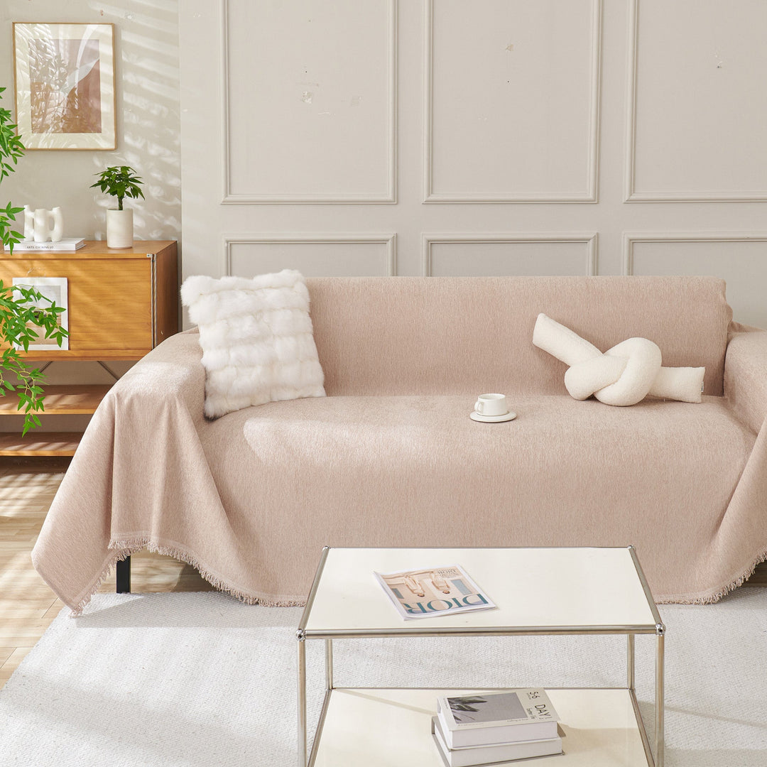 Variant image for Geometric Boho Sofa Cover - Universal Fit, Easy to Clean, Machine Washable Slipcover for All Sofa Sizes-49