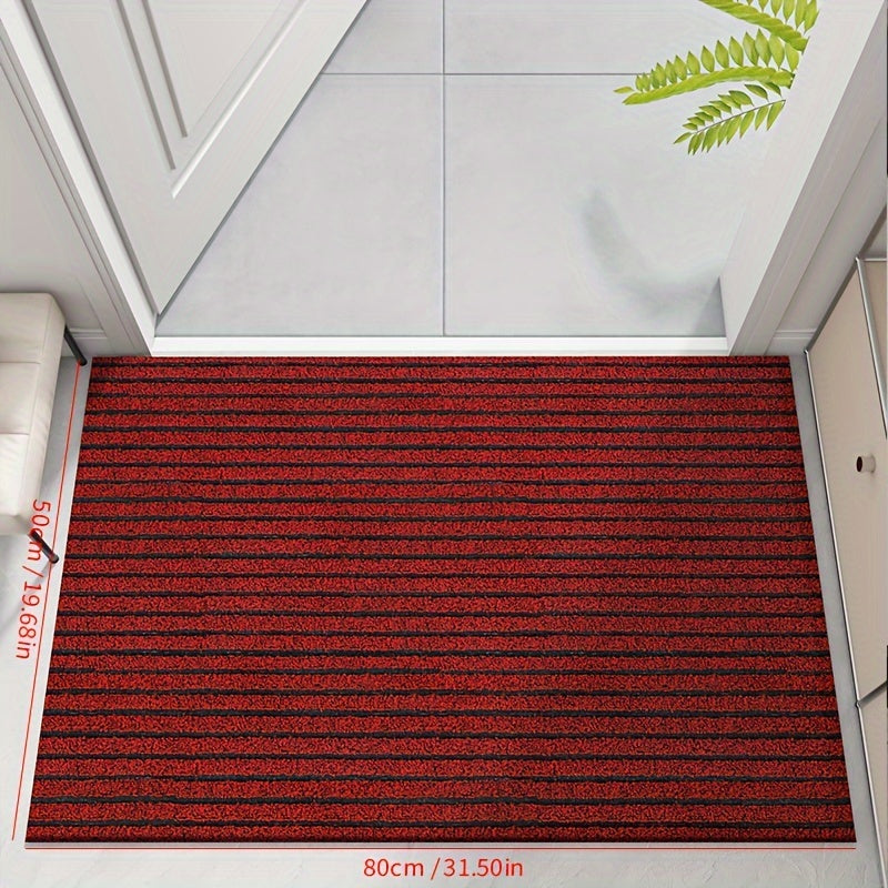 Weatherproof Entrance Mat - Durable and Stylish Floor Mat for All Seasons, Traps Dirt and Moisture, Outdoor Use-3