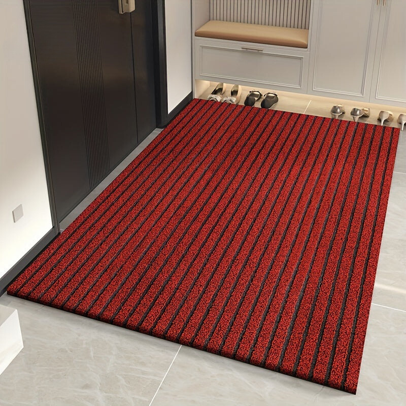 Weatherproof Entrance Mat - Durable and Stylish Floor Mat for All Seasons, Traps Dirt and Moisture, Outdoor Use-2