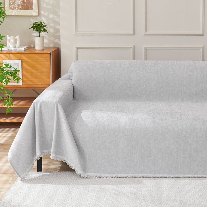 Geometric Boho Sofa Cover - Universal Fit, Easy to Clean, Machine Washable Slipcover for All Sofa Sizes 4