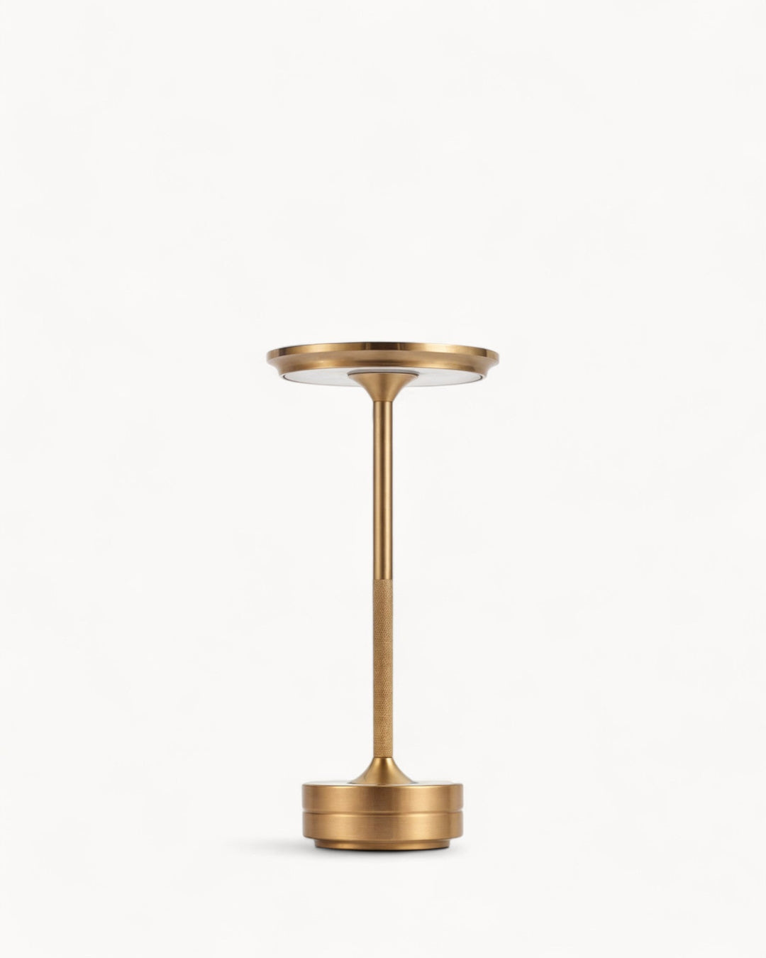 Dimmable Cordless Table Lamp with USB Charging - Modern Metal Design for Bedside or Desk Use-1