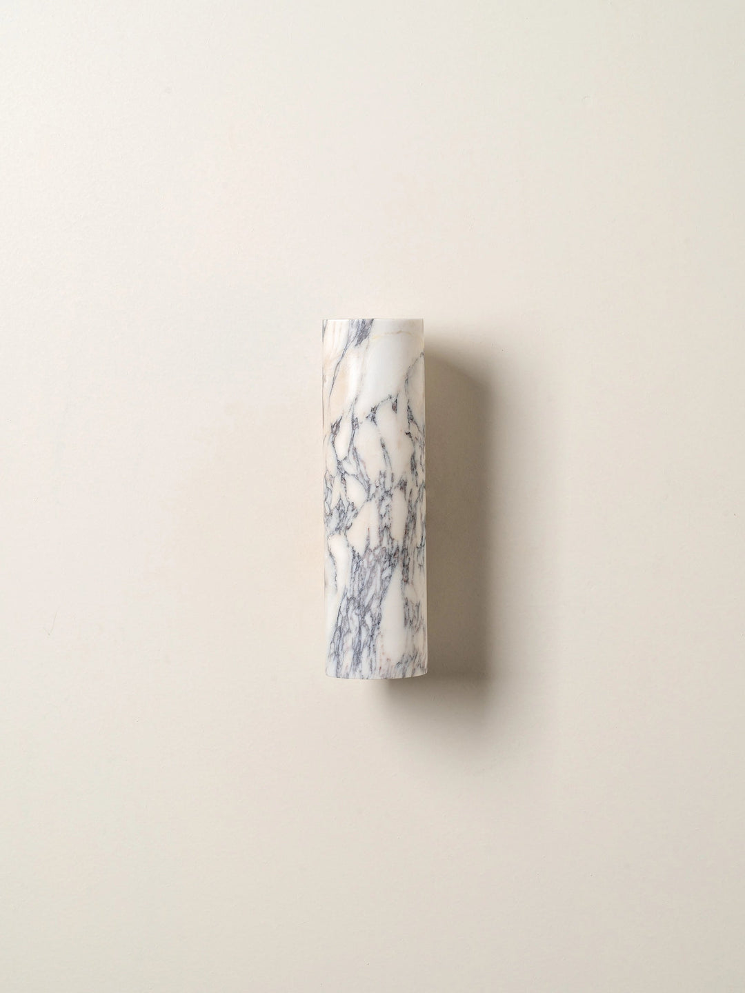 Calacatta Marble Wall Light with Aged Brass Finish - Elegant Bathroom Wall Sconce for Ambient Lighting 3