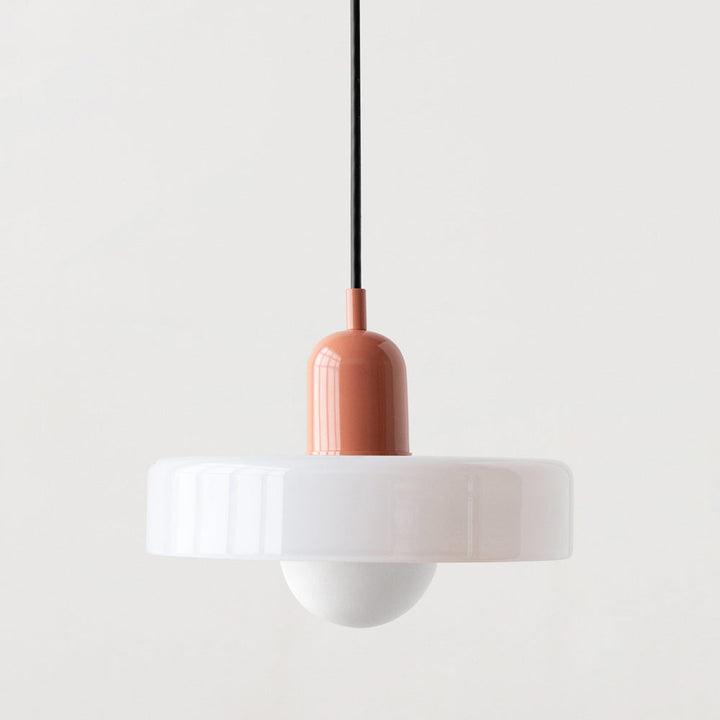 Coloured Glass Pendant Light - detail view 13