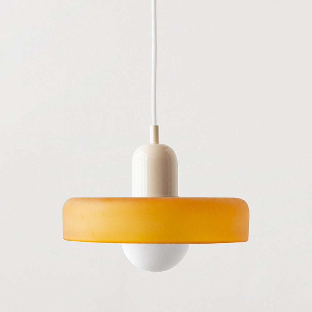 Coloured Glass Pendant Light - detail view 15
