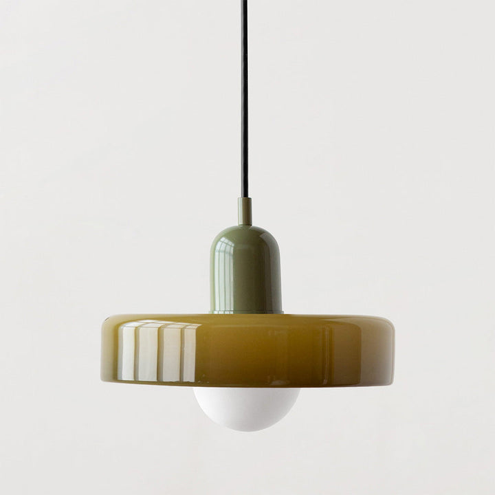 Coloured Glass Pendant Light - detail view 16