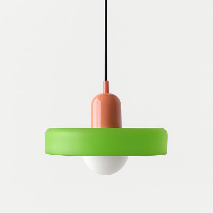 Coloured Glass Pendant Light - detail view 19