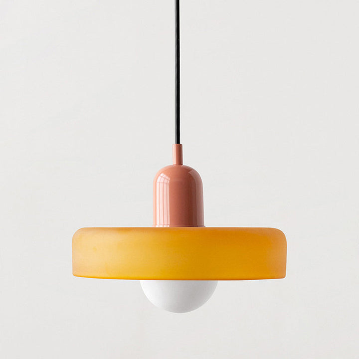 Coloured Glass Pendant Light - detail view 22