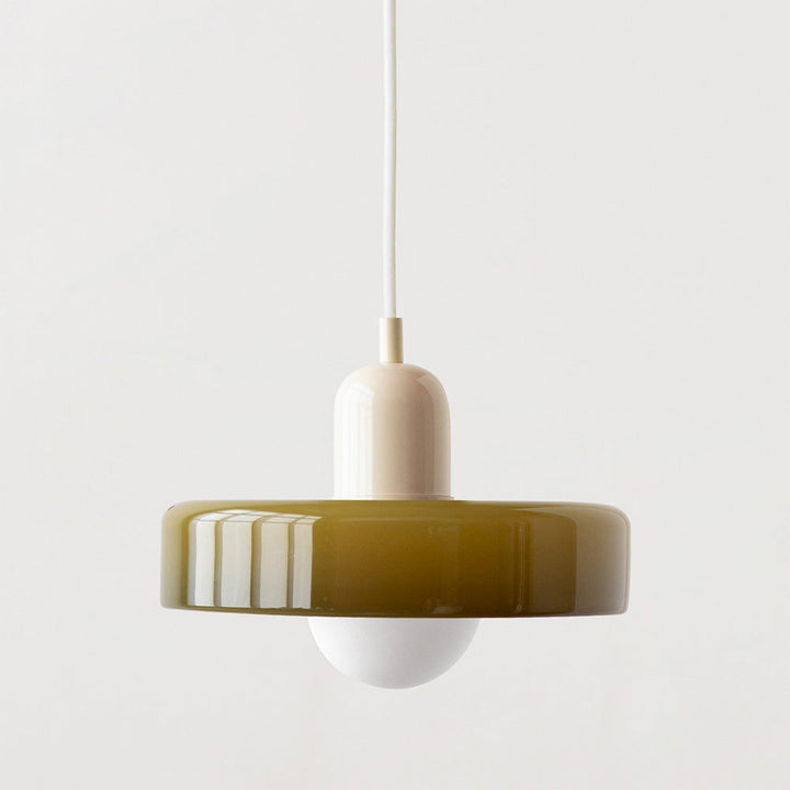 Coloured Glass Pendant Light - detail view 24