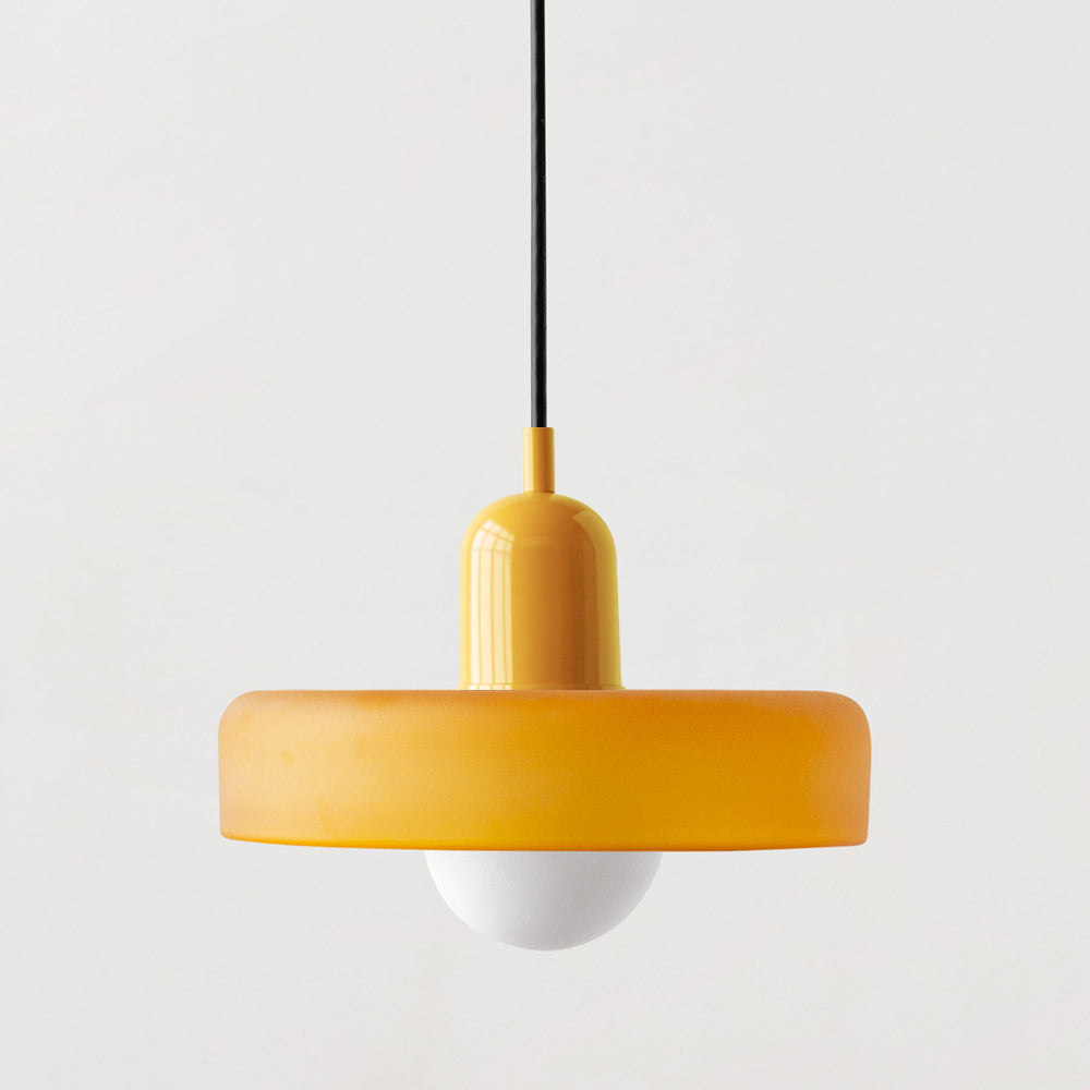 Coloured Glass Pendant Light - detail view 26