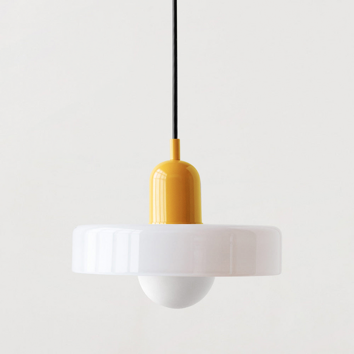 Coloured Glass Pendant Light - detail view 28