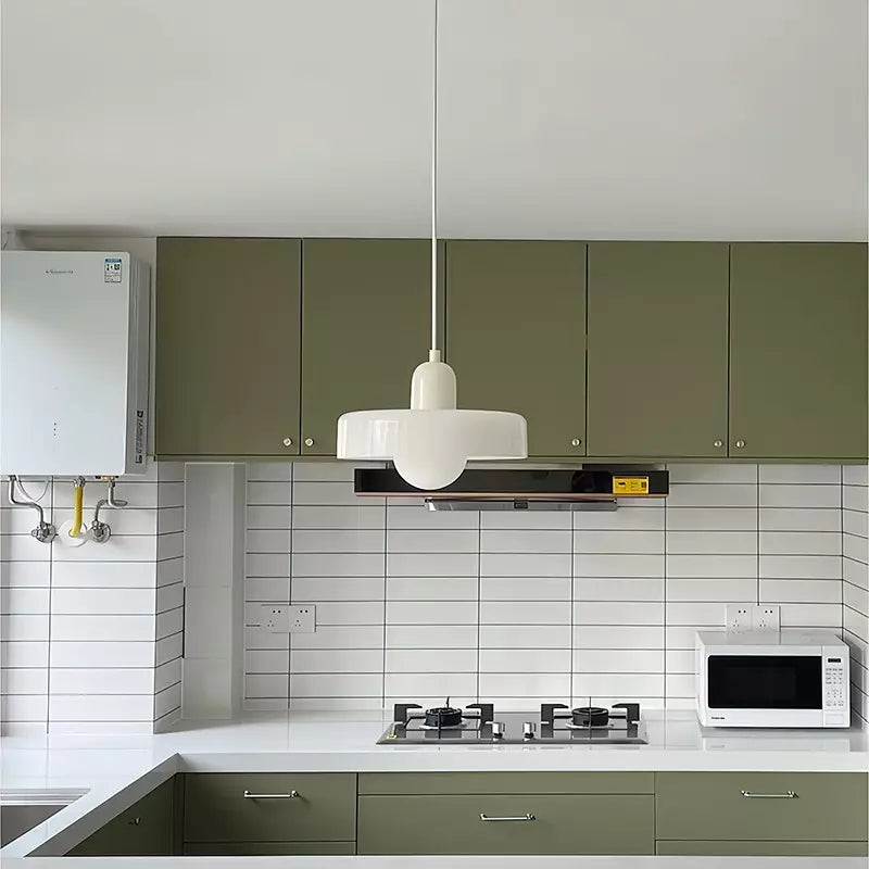 Coloured Glass Pendant Light - detail view 3