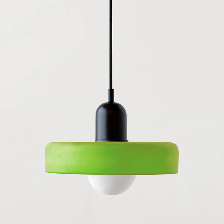 Coloured Glass Pendant Light - detail view 31