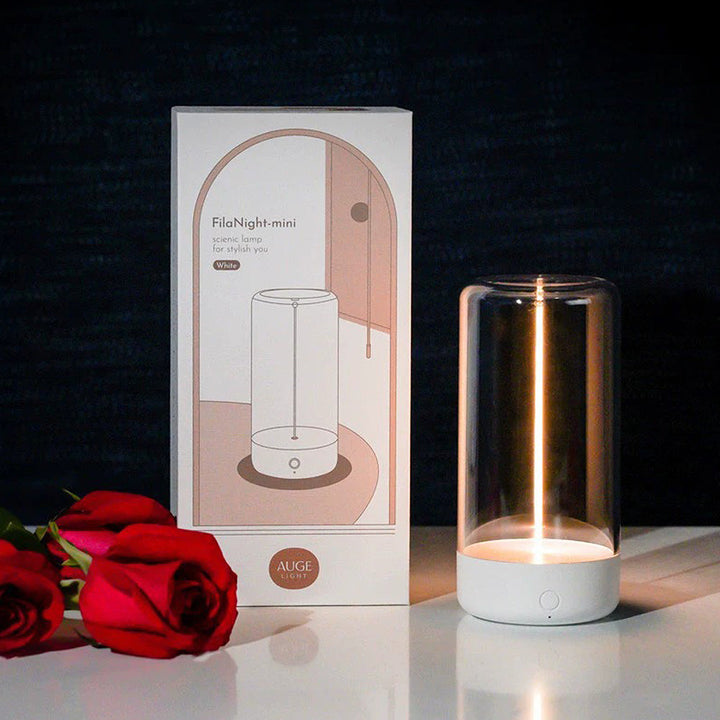 Cordless Magnetic Mini Lamp with Touch Control - USB Rechargeable, 3 Lighting Modes, Compact Design for Modern Home Decor-4