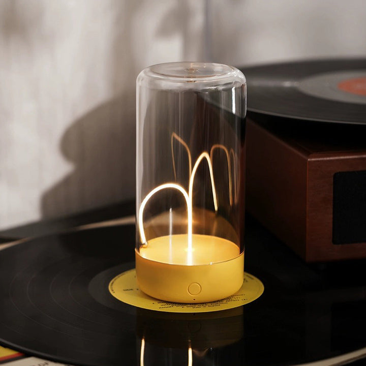 Variant image for Cordless Magnetic Mini Lamp with Touch Control - USB Rechargeable, 3 Lighting Modes, Compact Design for Modern Home Decor-3