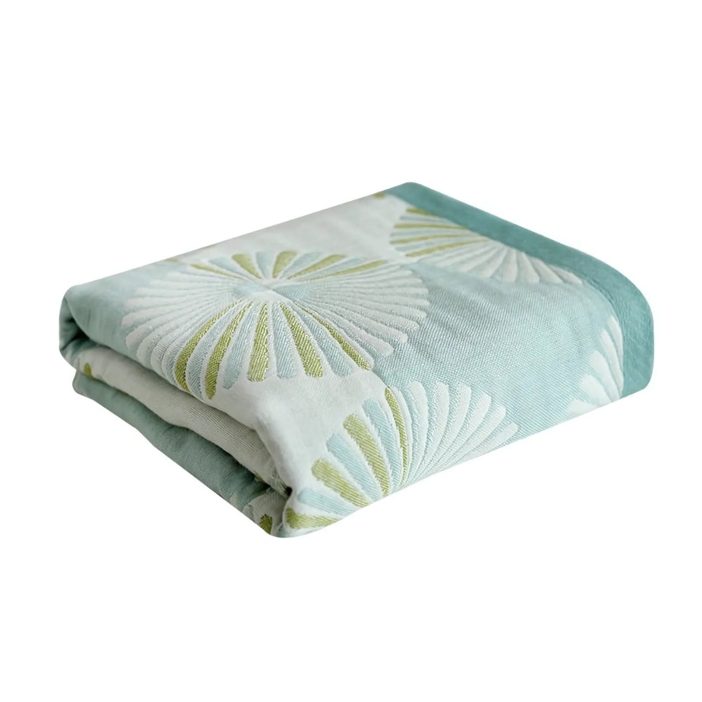 Dahlia Floral Cotton Bath Towel - Soft, Absorbent, and Durable 70x140 cm-5
