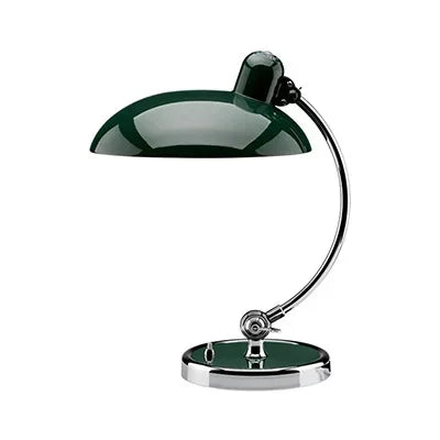 Scandinavian Metal Table Lamp with Warm LED Light - Minimalist Design for Living Room, Desk, and Bedside Use-5