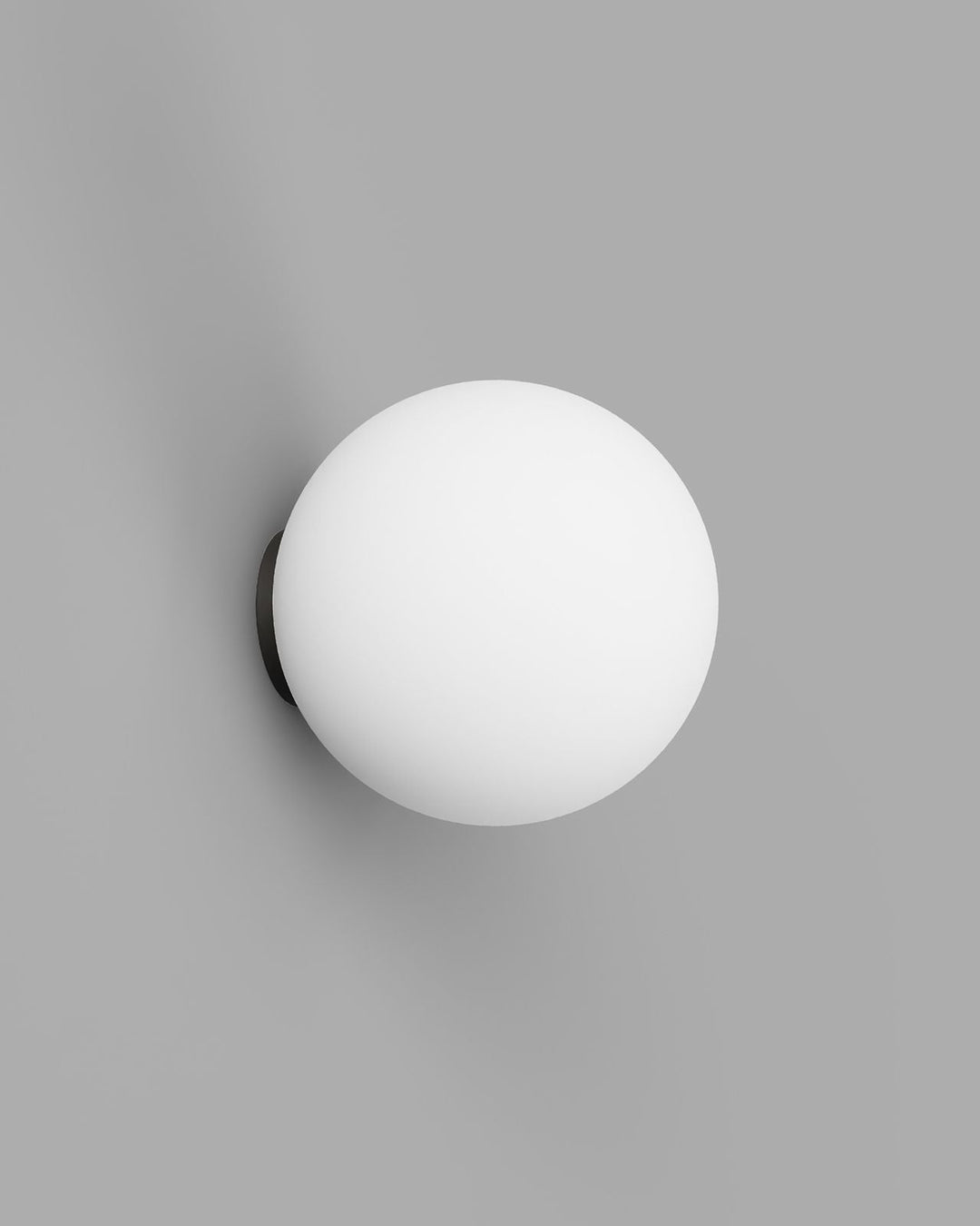 Frosted Glass Sphere Wall Light, IP44 Bathroom Sconce, Minimalist Metal Wall Lamp in White, Iron, Old Brass, Dimmable Option 11