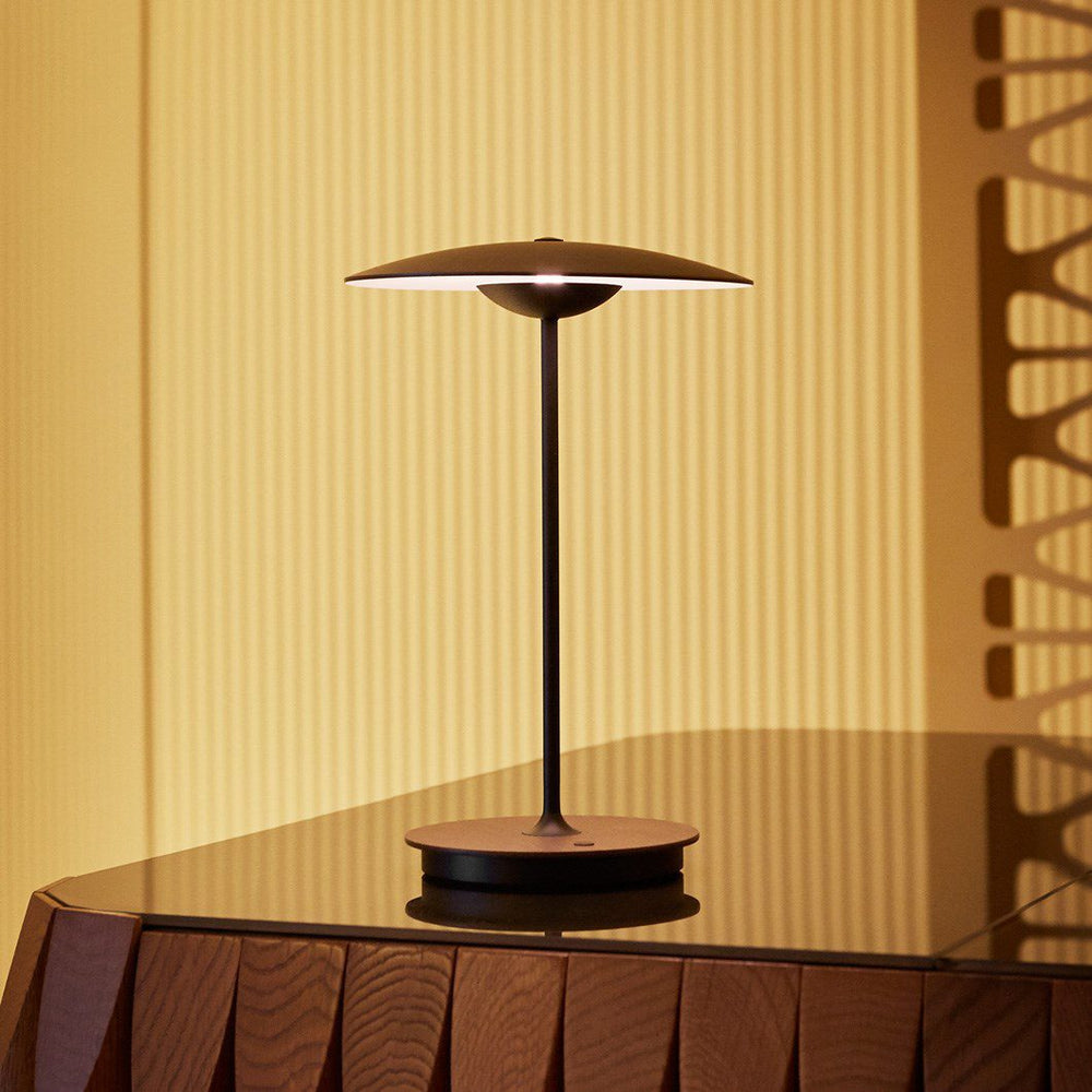 Modern Metal LED Table Lamp with Adjustable Color Temperature for Living Room and Bedroom - Stylish Bedside or Desk Lamp-2