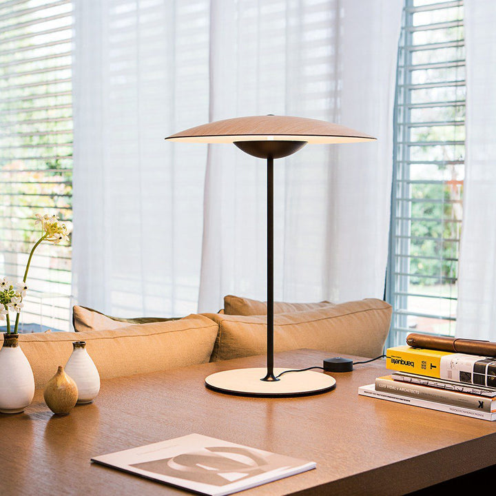 Modern Metal LED Table Lamp with Adjustable Color Temperature for Living Room and Bedroom - Stylish Bedside or Desk Lamp-3
