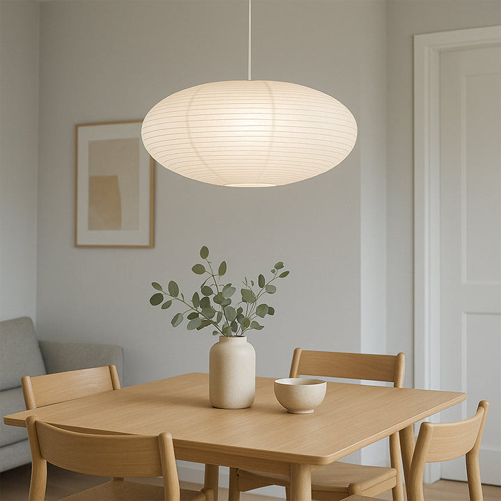 Handcrafted Paper Pendant Light - detail view 1