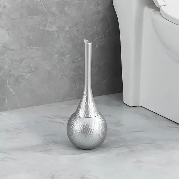 Variant image for Elegant Imperial Shimmer Toilet Brush with Ergonomic Handle and Discreet Storage Base-3