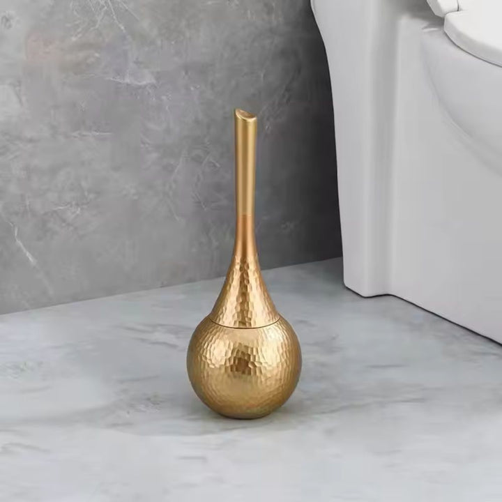 Variant image for Elegant Imperial Shimmer Toilet Brush with Ergonomic Handle and Discreet Storage Base-4
