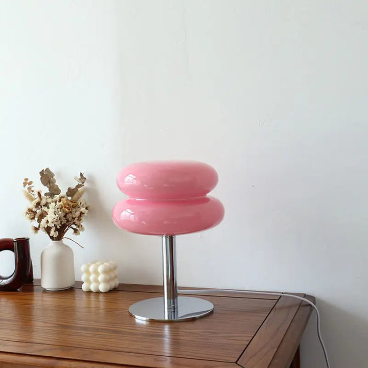 Italian Bauhaus Table Lamp - Cordless Wireless Design with Dimmable LED Light, 29.5 cm Height 3