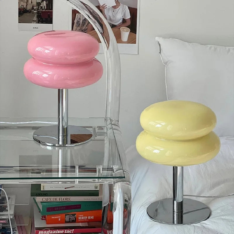 Italian Bauhaus Table Lamp - Cordless Wireless Design with Dimmable LED Light, 29.5 cm Height 5