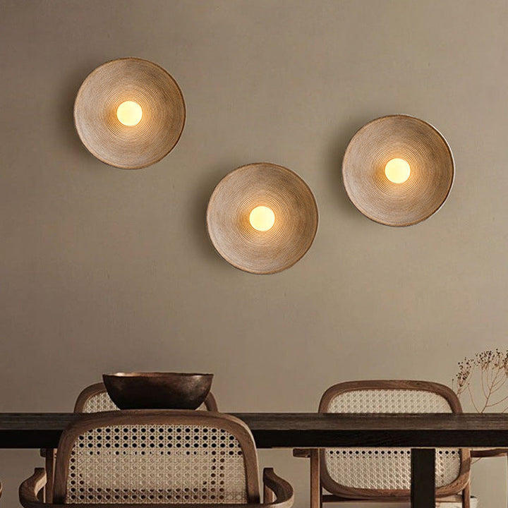 Minimalist Japanese Wooden Wall Light, G4 Base, Multiple Sizes for Living Room, Hallway, Bedroom 1