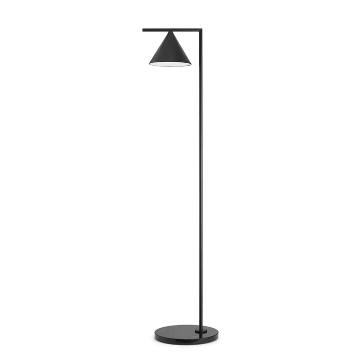 Modern Aluminium Floor Lamp with Marble Base and Adjustable LED Light for Living Room - 155cm Tall Standing Lamp 9