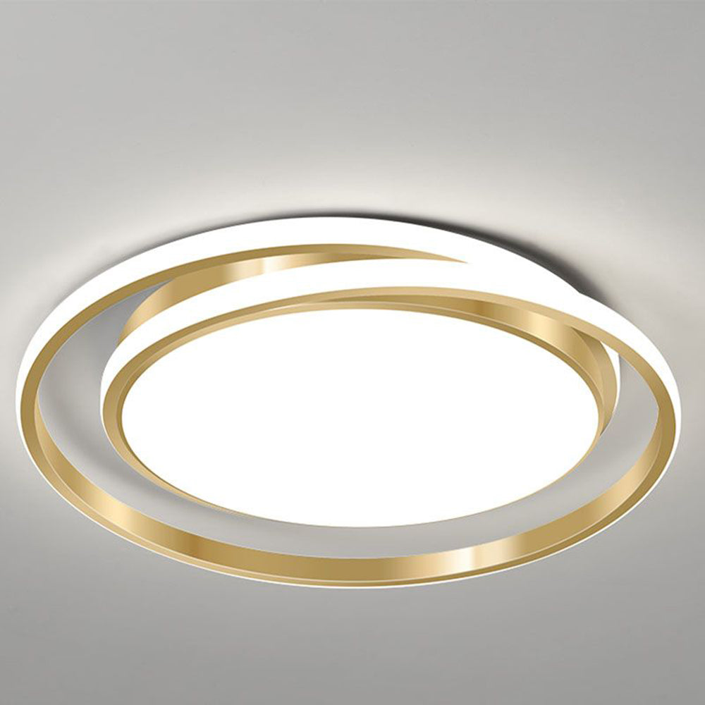 Modern LED Flush Mount Ceiling Light Fixture, Energy-Efficient 20-30W, Minimalist Design for Home Illumination - 45 cm Diameter 2
