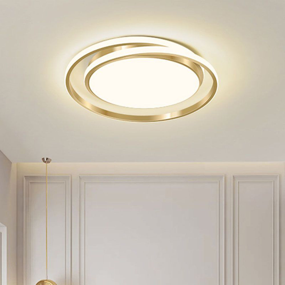 Modern LED Flush Mount Ceiling Light Fixture, Energy-Efficient 20-30W, Minimalist Design for Home Illumination - 45 cm Diameter 4