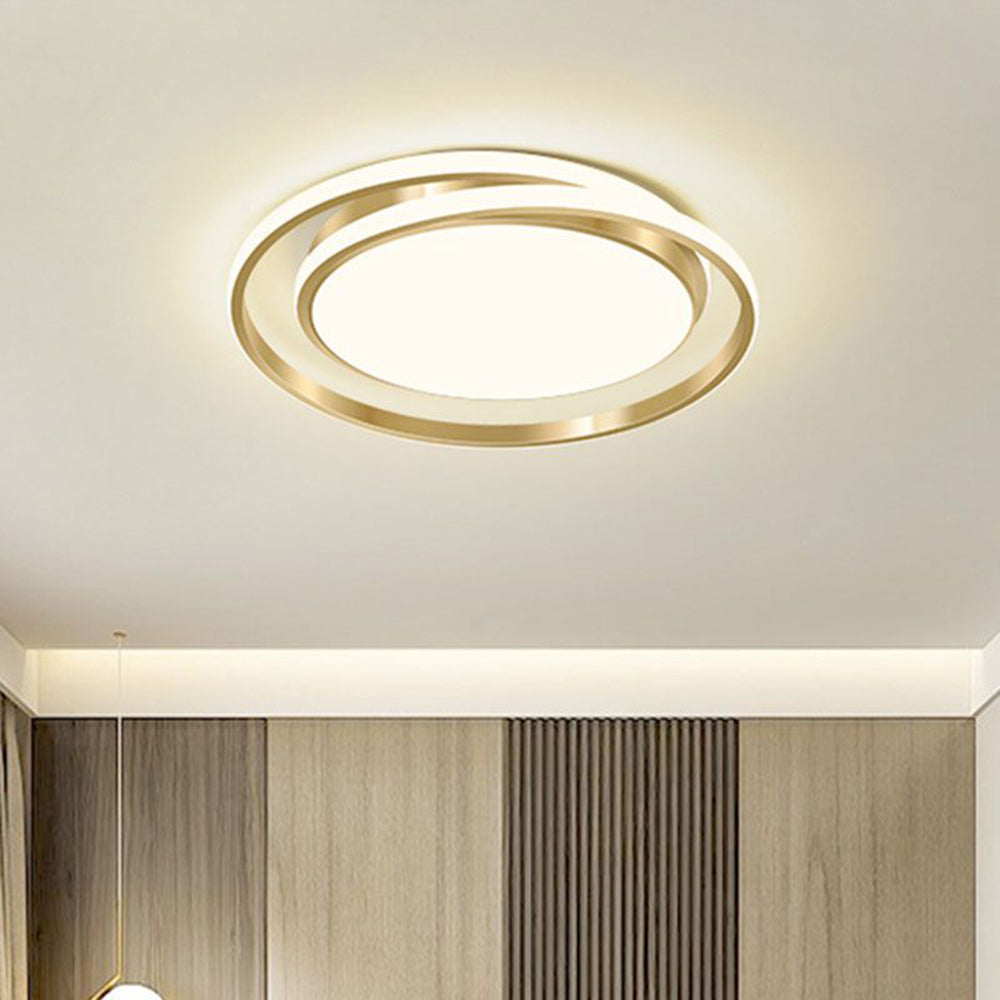 Modern LED Flush Mount Ceiling Light Fixture, Energy-Efficient 20-30W, Minimalist Design for Home Illumination - 45 cm Diameter 5