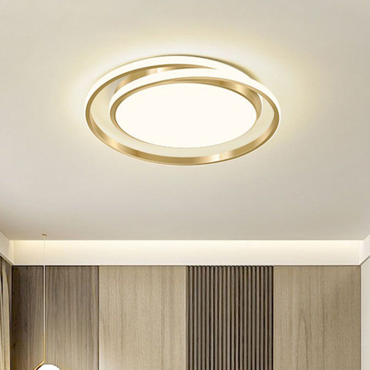 Modern LED Flush Mount Ceiling Light Fixture, Energy-Efficient 20-30W, Minimalist Design for Home Illumination - 45 cm Diameter 5
