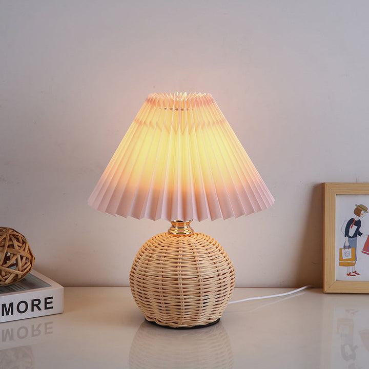 Nordic Rattan Table Lamp - detail view 10