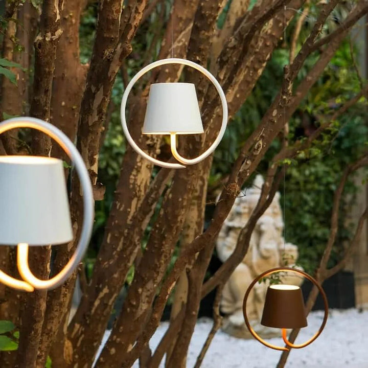 Rechargeable LED Pendant Light - Modern Minimalist Design for Indoor and Outdoor Use, Touch Dimming, IP54 Waterproof 2