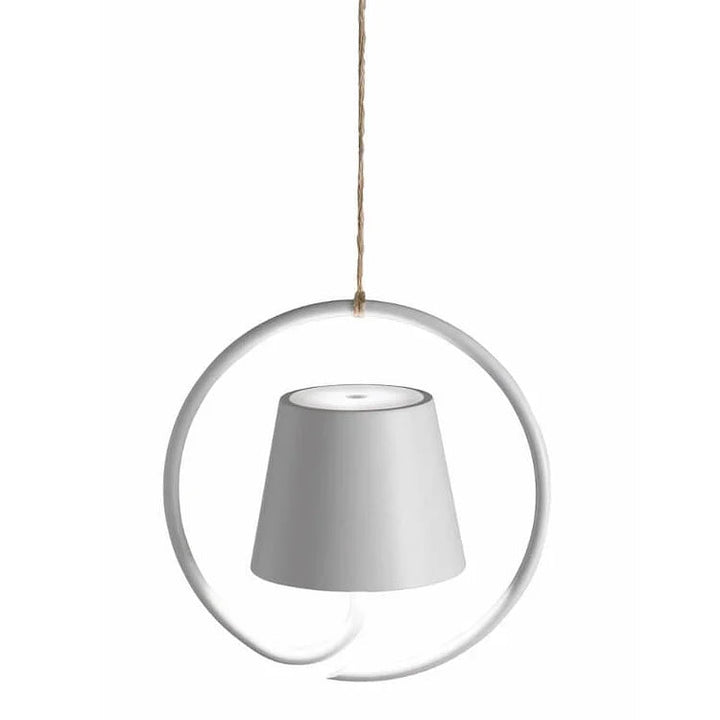 Rechargeable LED Pendant Light - Modern Minimalist Design for Indoor and Outdoor Use, Touch Dimming, IP54 Waterproof 3