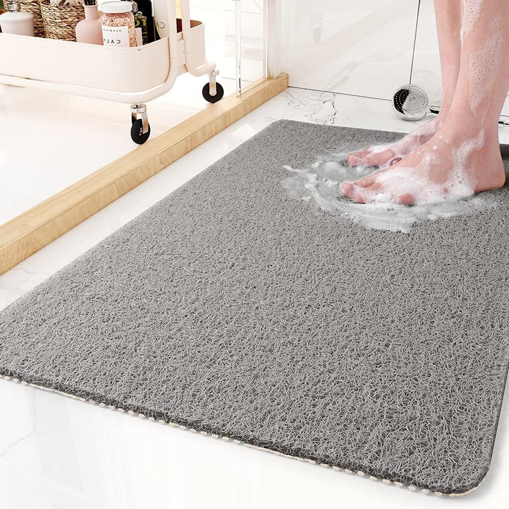 Non-Slip Shower Mat with Microban Technology for Safe and Hygienic Bathing Experience-1
