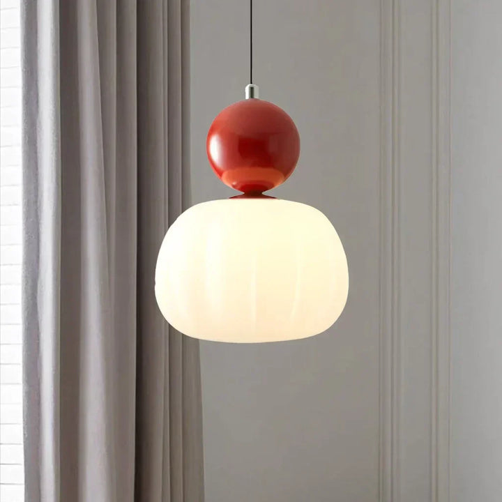 Variant image for Art Deco Black Pendant Light - Elegant Hanging Lamp for Dining and Living Rooms, Metal and Plastic Design-5
