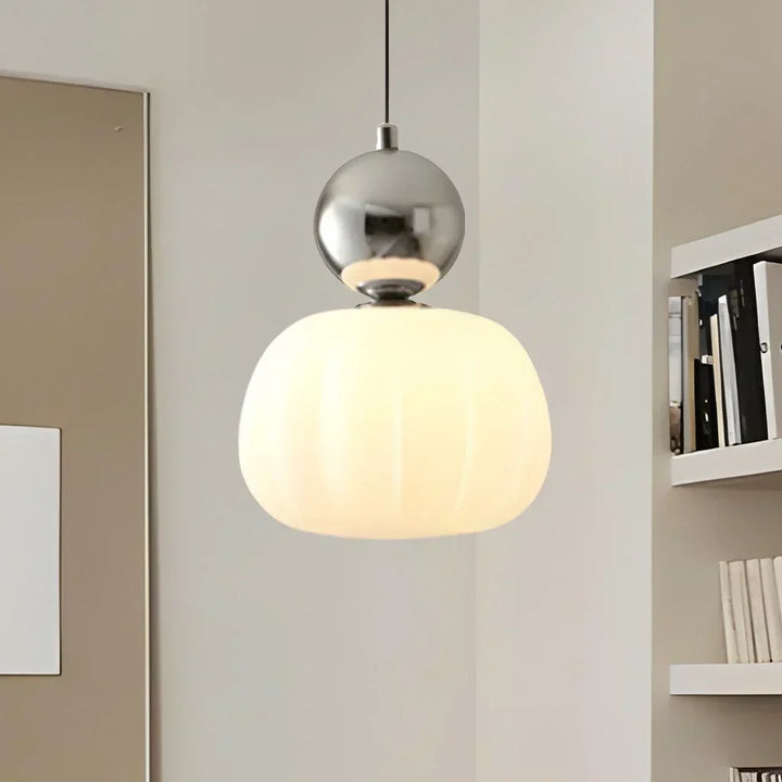 Variant image for Art Deco Black Pendant Light - Elegant Hanging Lamp for Dining and Living Rooms, Metal and Plastic Design-7