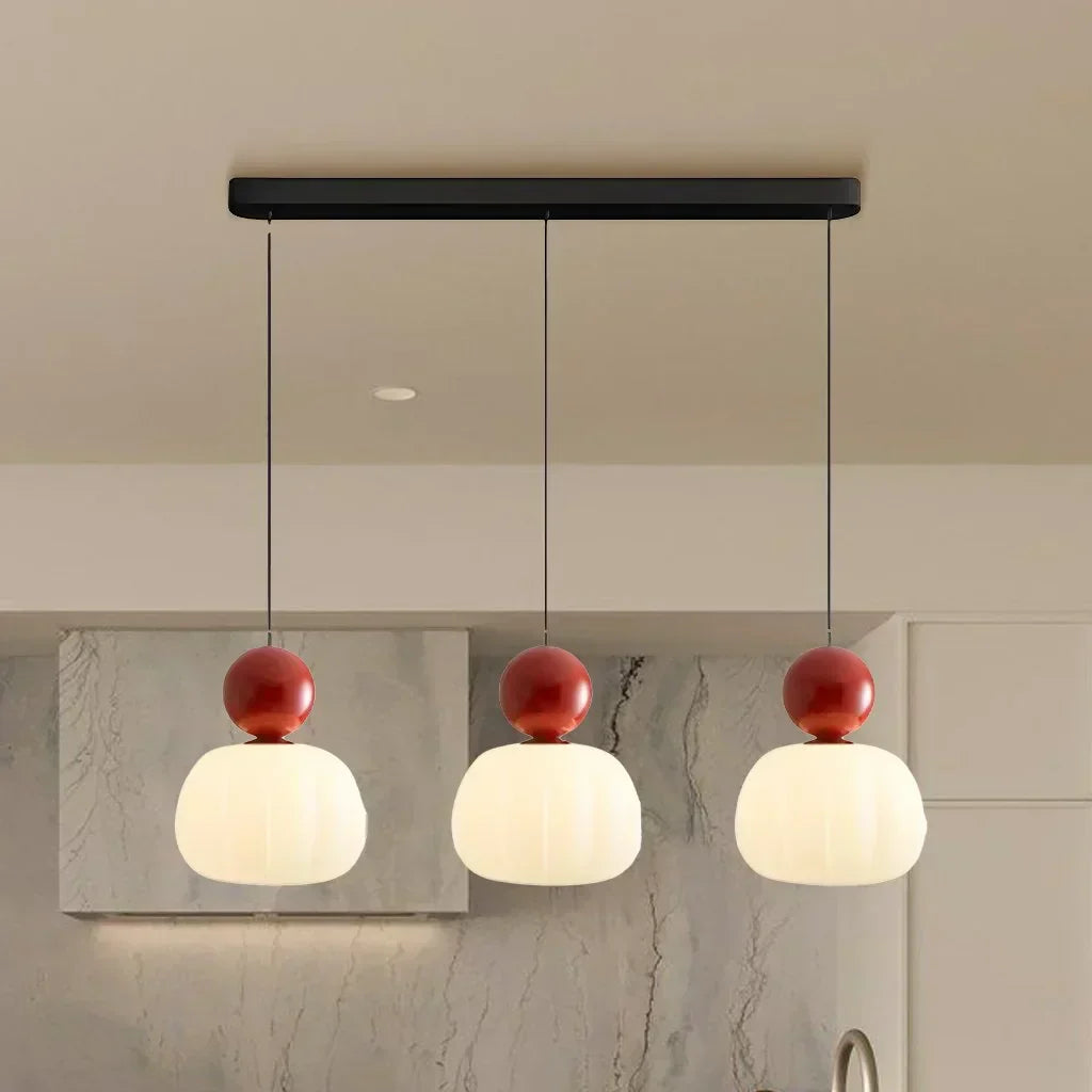 Variant image for Art Deco Black Pendant Light - Elegant Hanging Lamp for Dining and Living Rooms, Metal and Plastic Design-6