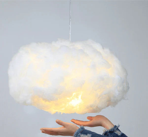 Cloud-Shaped LED Night Light Lamp - Soft Cotton Decorative Lighting for Calm Atmosphere-6