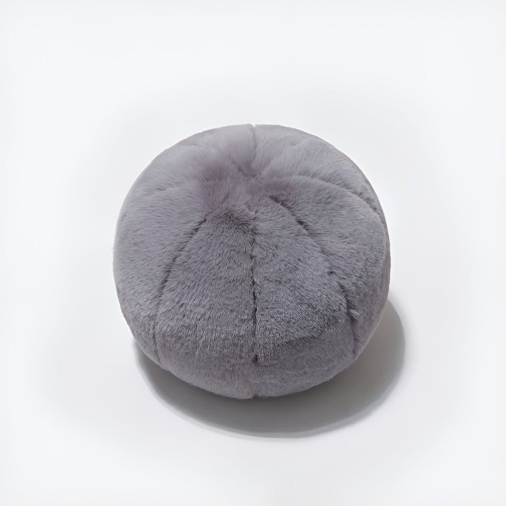 Plush Spherical Pillow - 30 cm Soft Cushion for Sofas and Beds-6