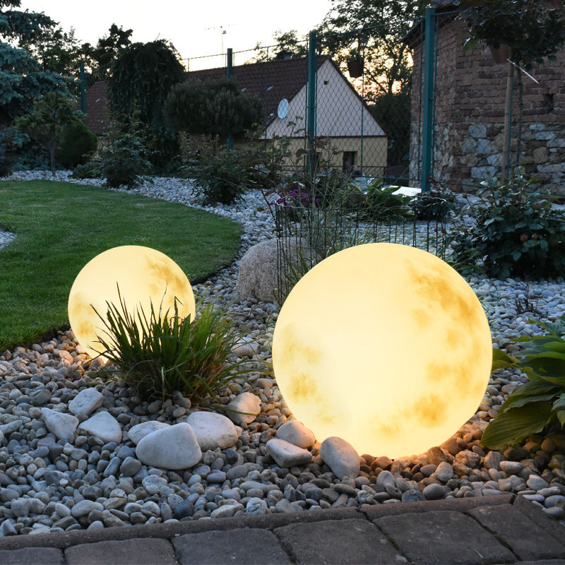 Solar Powered Moon Lamp for Garden - Eco-Friendly LED Outdoor Lighting 1