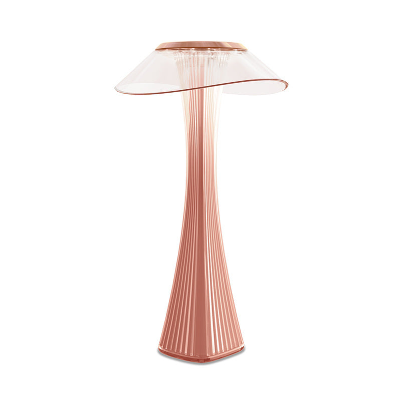 Wireless LED Crystal Table Lamp - Dimmable Bedside Lamp with Touch Control, Battery Operated, Cordless Design for Modern Spaces-6