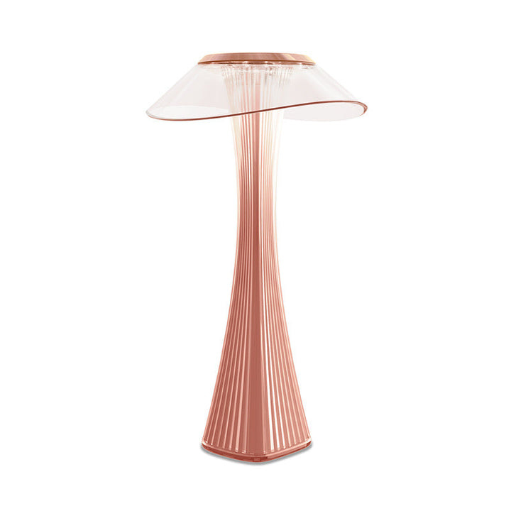 Wireless LED Crystal Table Lamp - Dimmable Bedside Lamp with Touch Control, Battery Operated, Cordless Design for Modern Spaces-6